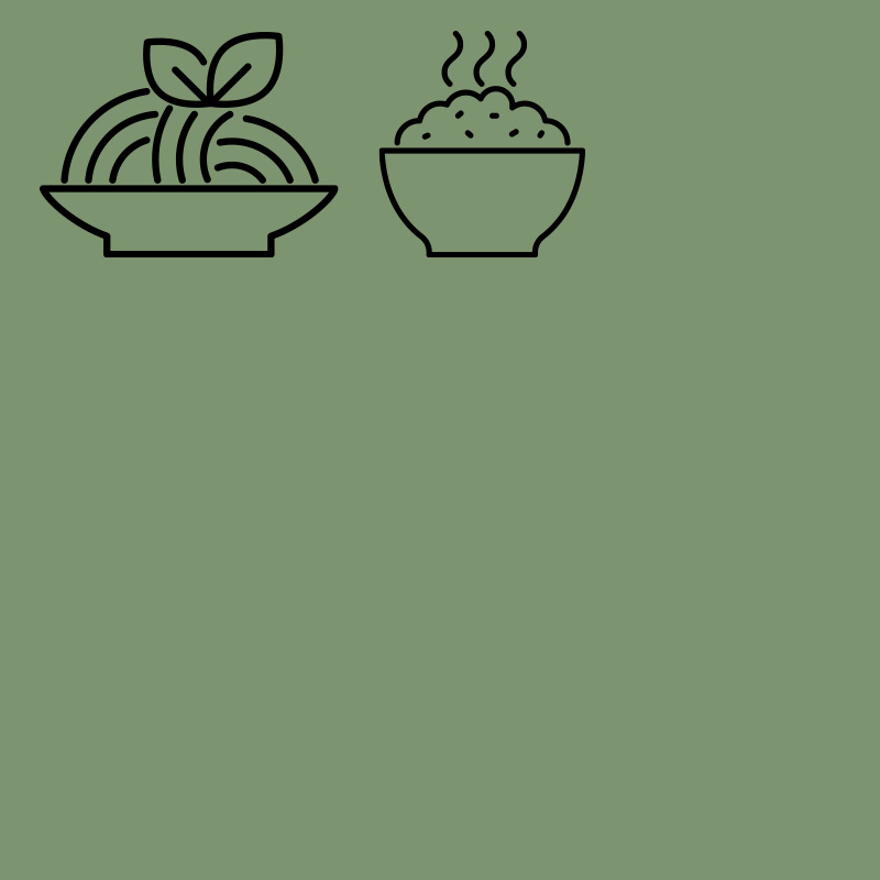 Nudeln, Reis & Kartoffelprodukte