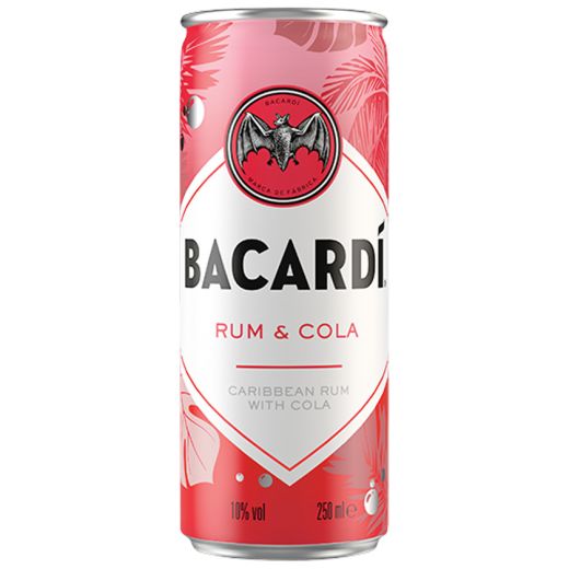 Bacardi Rum Cola 10% vol.