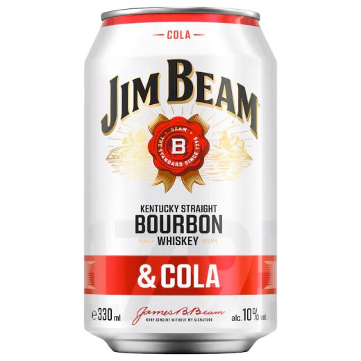 Jim Beam Whiskey &amp; Cola 10% vol.