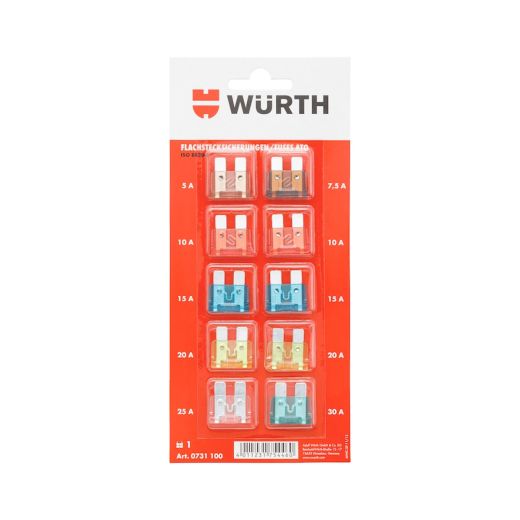 Würth Flachstecksicherung ATO Set